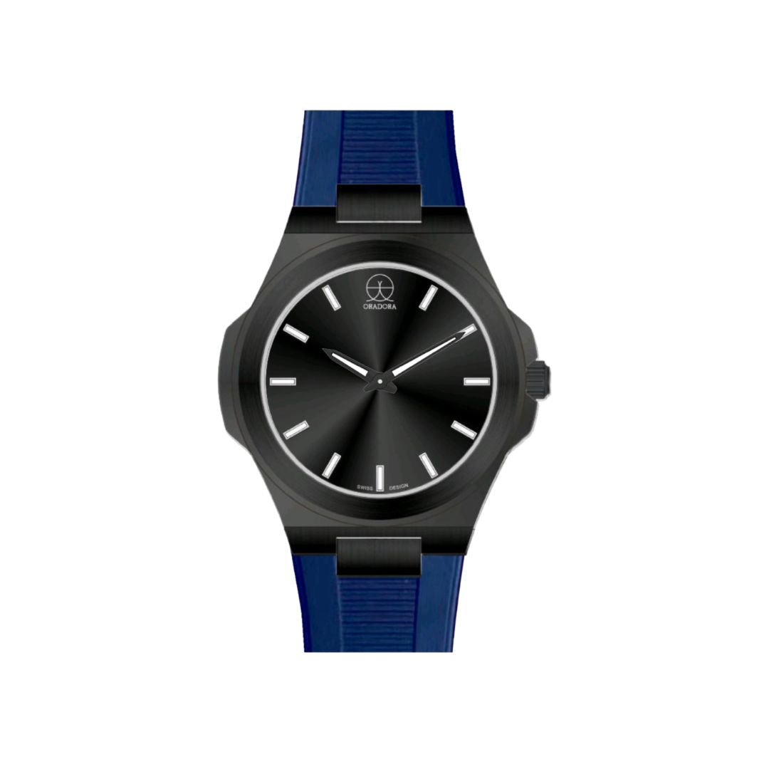 ORADORA "MULTIMONO" Rubber x Black Case x Black Dial (ALL COMBINATIONS)