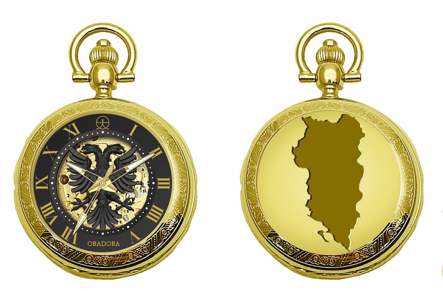 "1st Albanian Pocket Watch" BY ORADORA