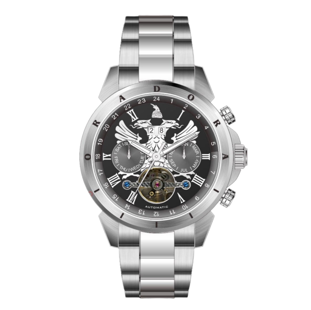 ORADORA CHRONOFLY SILVER "METAL"