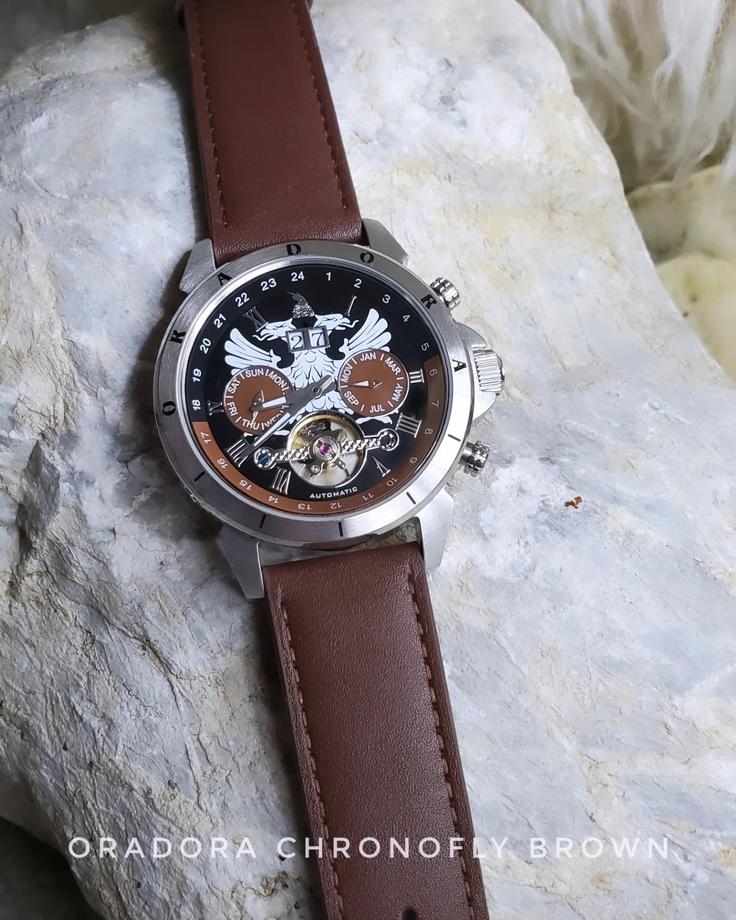 ORADORA CHRONOFLY BROWN