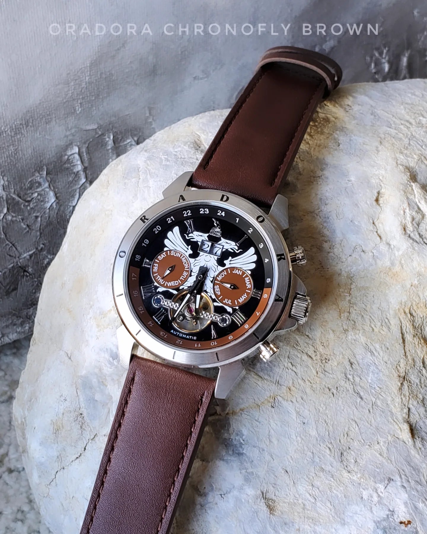 ORADORA CHRONOFLY BROWN