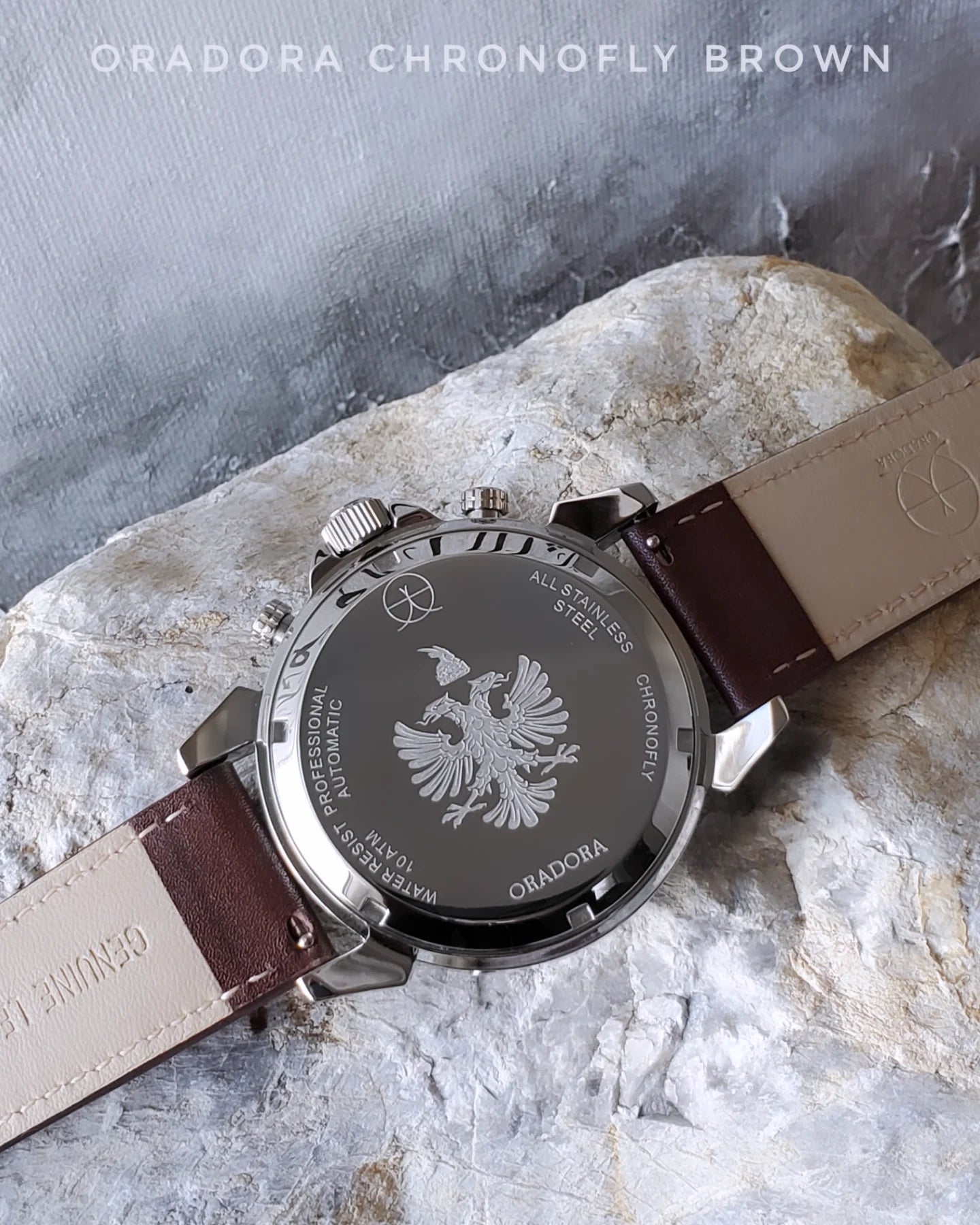 ORADORA CHRONOFLY BROWN