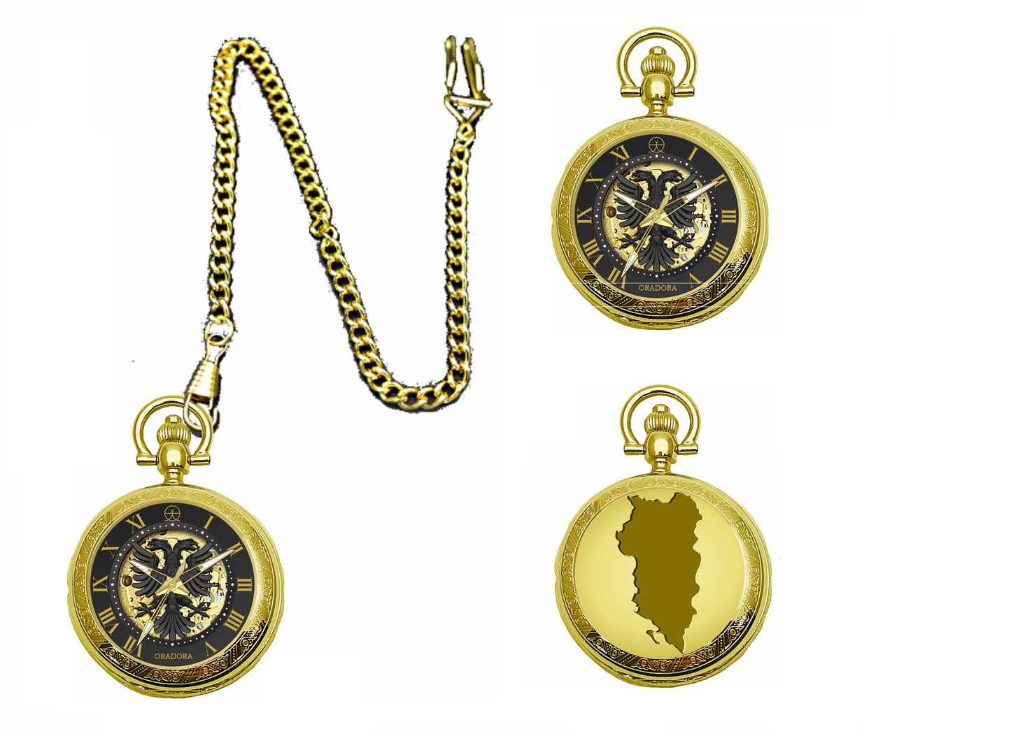 "1st Albanian Pocket Watch" BY ORADORA