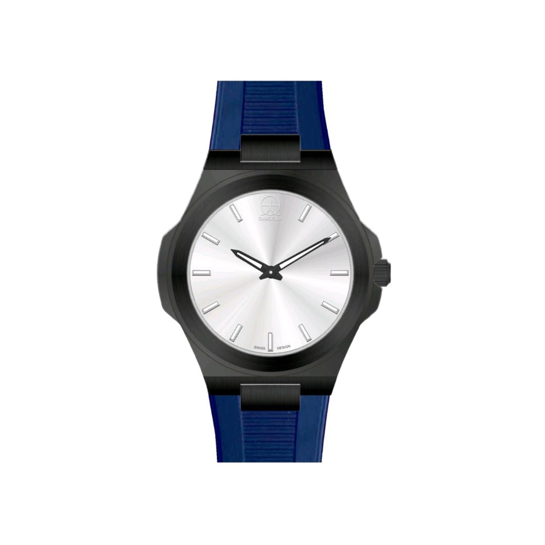 ORADORA "MULTIMONO" Rubber x Black Case x Silver Dial (ALL COMBINATIONS)