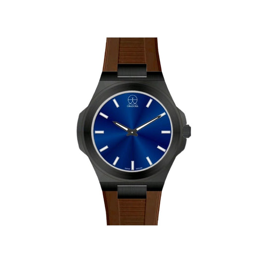 ORADORA "MULTIMONO" Rubber x Black Case x Blue Dial (ALL COMBINATIONS)