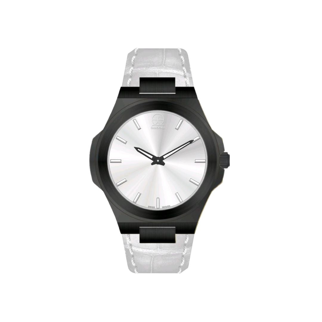 ORADORA "MULTIMONO" Leather x Black Case x Silver Dial (ALL COMBINATIONS)