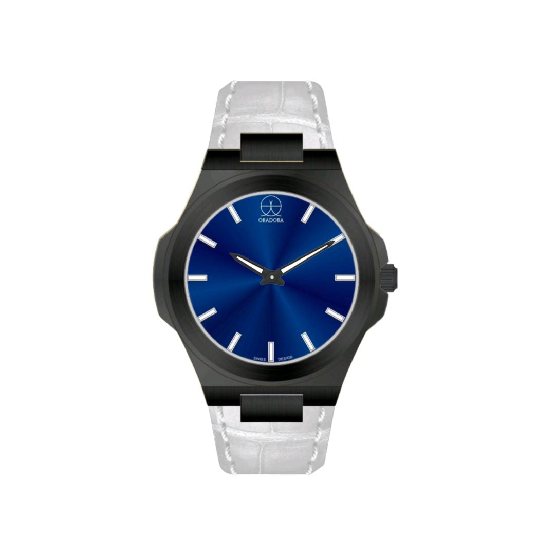 ORADORA "MULTIMONO" Leather x Black Case x Blue Dial (ALL COMBINATIONS)