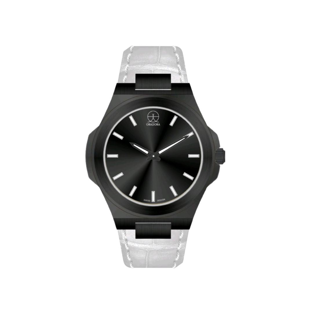 ORADORA "MULTIMONO" Leather x Black Case x Black Dial (ALL COMBINATIONS)