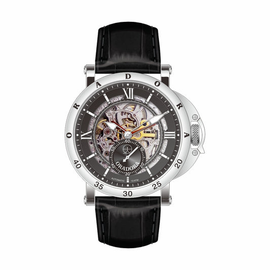 ORADORA OPEN HEART BLACK AUTOMATIC